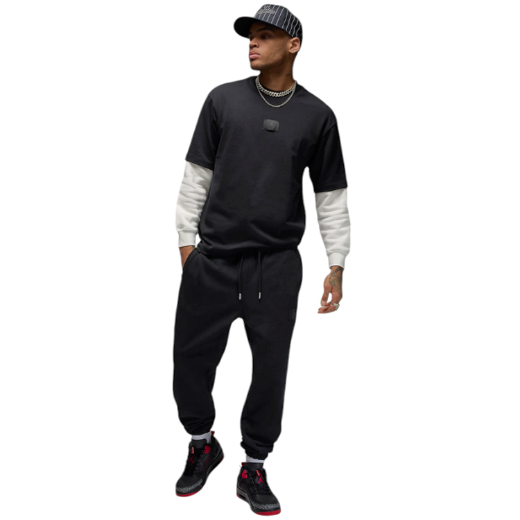 Pantaloni Nike M J FLIGHT FLC PANT XL Negru Barbati photo 2