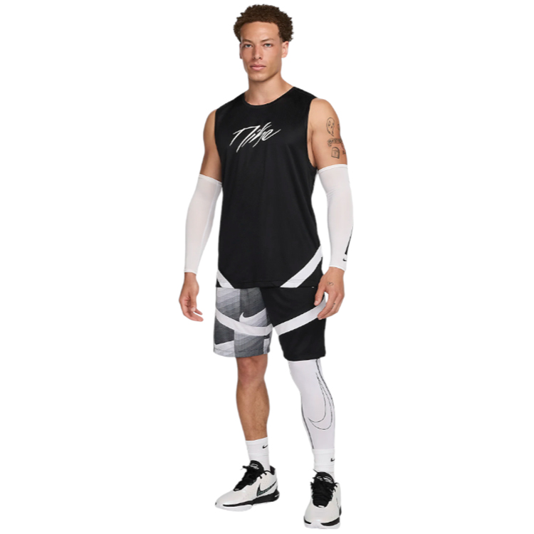 Sorti de bărbați Nike M NK DF ICON 8IN SHORT AOPSTFV XXL Negru-alb photo 2