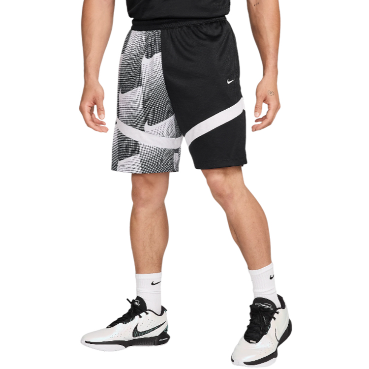 Sorti de bărbați Nike M NK DF ICON 8IN SHORT AOPSTFV XXL Negru-alb photo 3