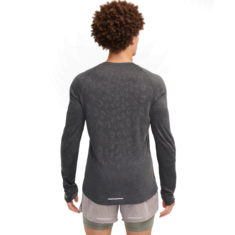 Hanorac pt bărbați Nike M NK TFADV RUN DIV LS TOP S Gri photo 2