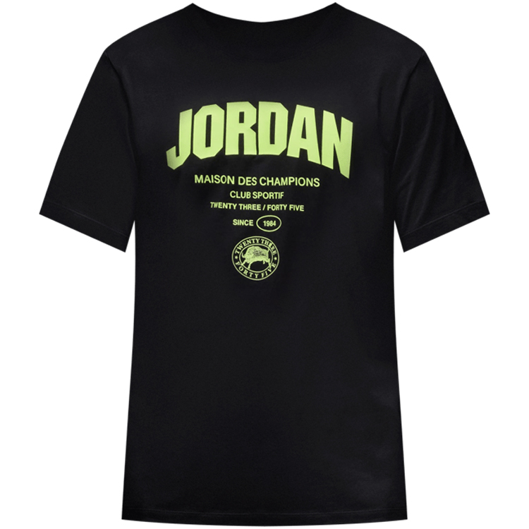 Футболка мужская Nike M J SPRT WM DF SS TEE M Черный photo 1 Футболка мужская Nike M J SPRT WM DF SS TEE M Черный photo 1