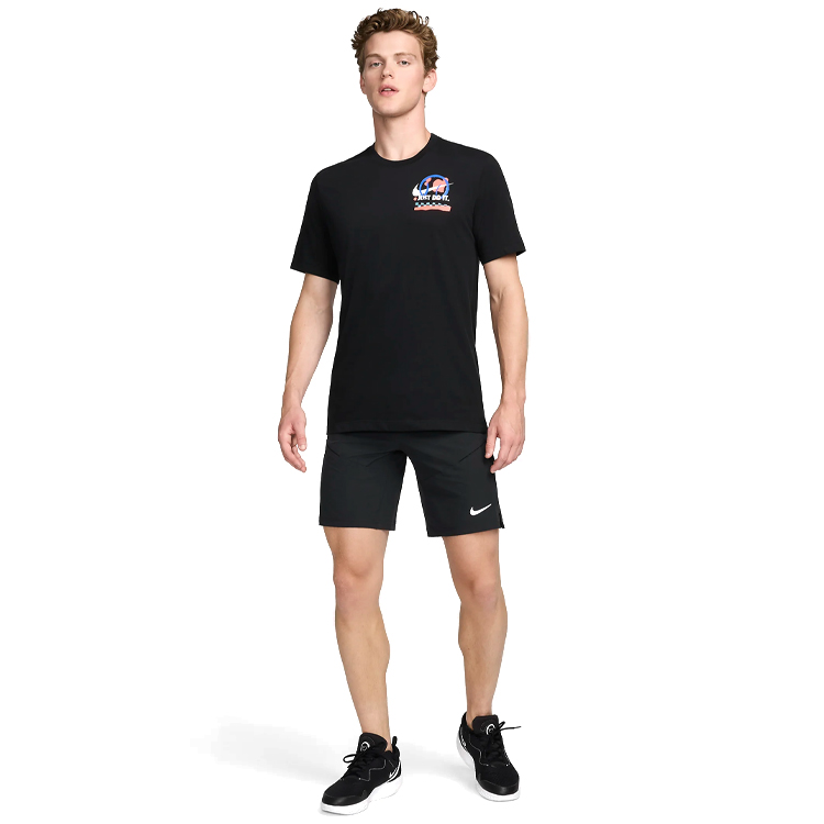 Tricou bărbătesc Nike M NKCT DF TEE OC M Negru photo 3