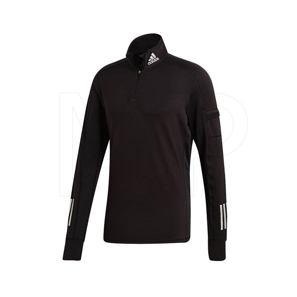 Hanorac pt bărbați Adidas WARM 1/2 ZIP XL Negru photo 1