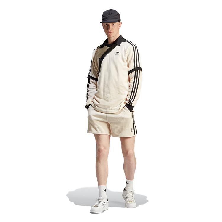 Шорты мужские Adidas Q2 SHORTS 2XL Бежевый photo 3