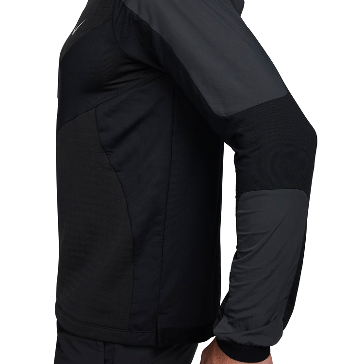 Hanorac pt bărbați Nike M NK ELMNT TOP LS WR M Negru photo 4