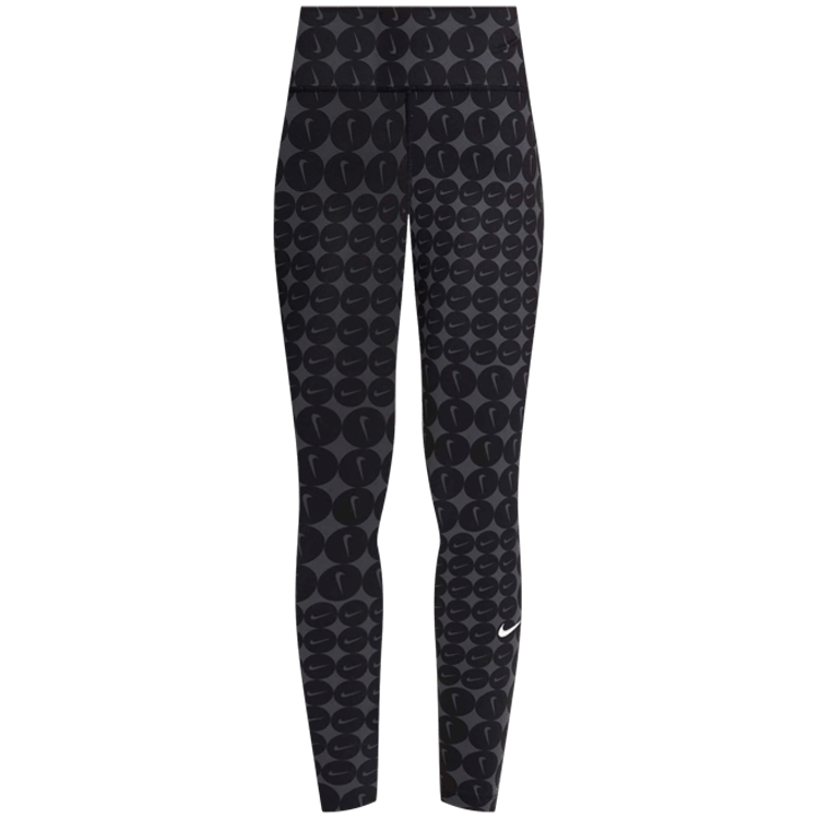 Легинсы Nike G NK DF ONE TGHT AOP / Женский / XL / Черный photo 2