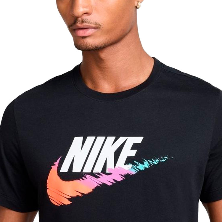 Tricou bărbătesc Nike M NSW TEE 6MO FTRA S Negru photo 5