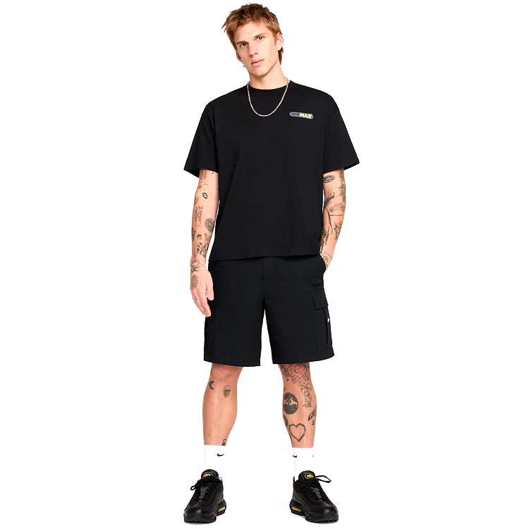 Tricou bărbătesc Nike M NSW TEE M90 FW CONNECT 2 M Negru photo 2