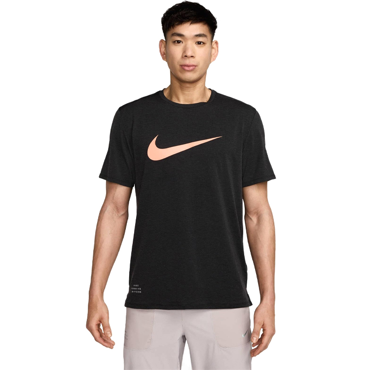 Tricou bărbătesc Nike M NK DF STMT RUN DIV SS TOP L Negru photo 2