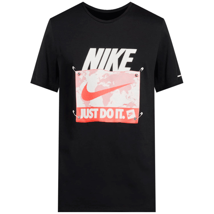 Tricou bărbătesc Nike M NK DF RUN ENERGY SS TOP M Negru photo 1