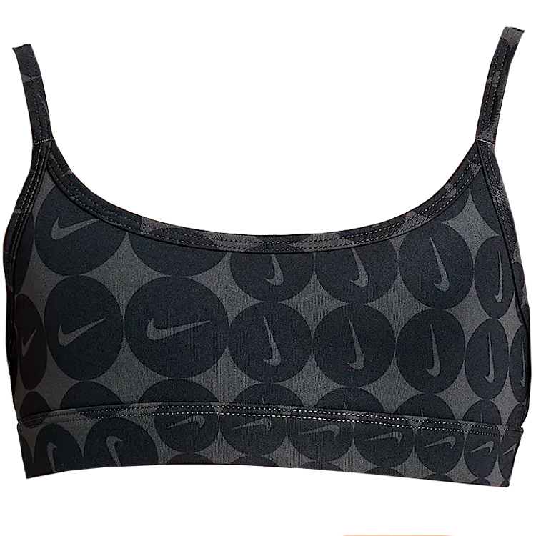 Bra sportive Nike G NK BRALETTE BRA AOP / Femei / L / Negru photo 1