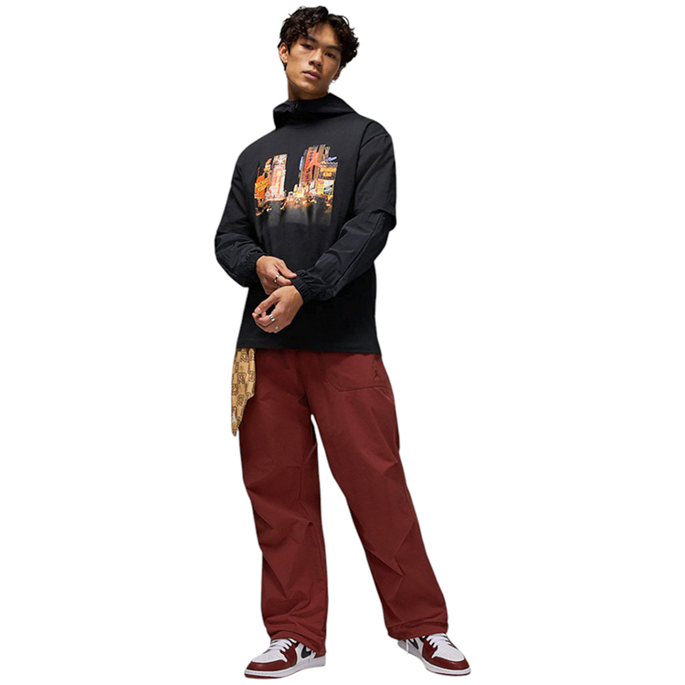Tricou bărbătesc Nike M J NC LIGHTS SS CREW XXL Negru photo 5