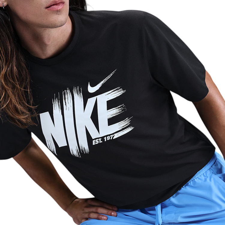 Tricou bărbătesc Nike M NK DF UV HYVERSE SS GFX XL Negru photo 2