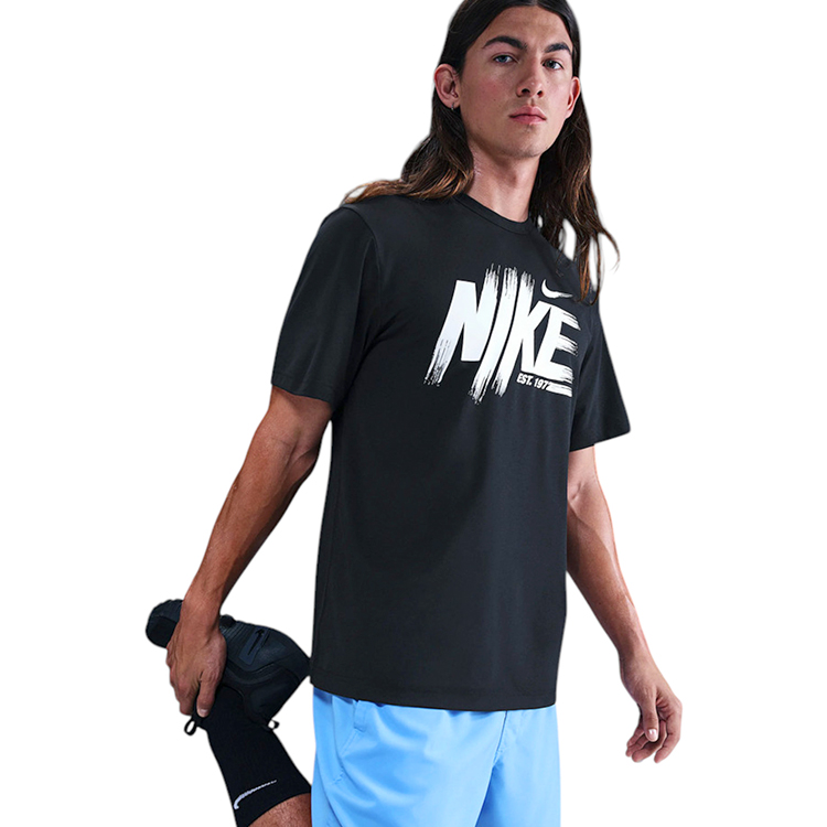 Tricou bărbătesc Nike M NK DF UV HYVERSE SS GFX XL Negru photo 5
