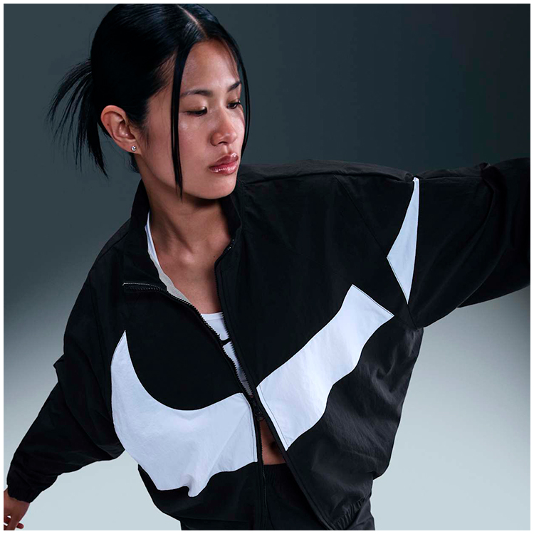 Jacheta Nike W NSW LOGO OS TRACK JKT M Negru Femei photo 3