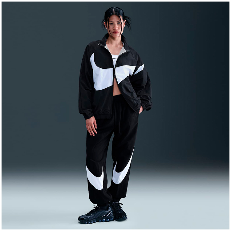 Jacheta Nike W NSW LOGO OS TRACK JKT M Negru Femei photo 4