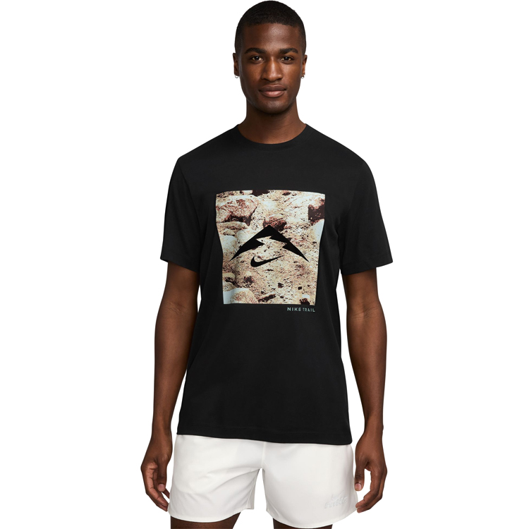 Tricou bărbătesc Nike M NK DF TEE TRAIL ENERGY XXL Negru photo 1