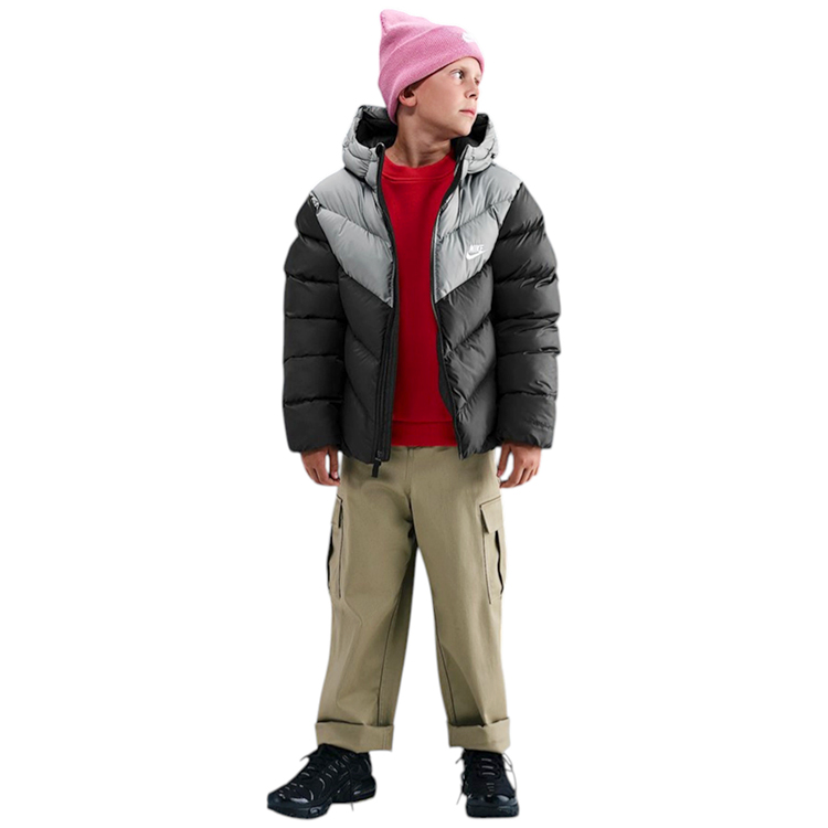 Scurta Nike K NSW TF ADP PUFFER COLORBLOCK XS Gri Unisex photo 5
