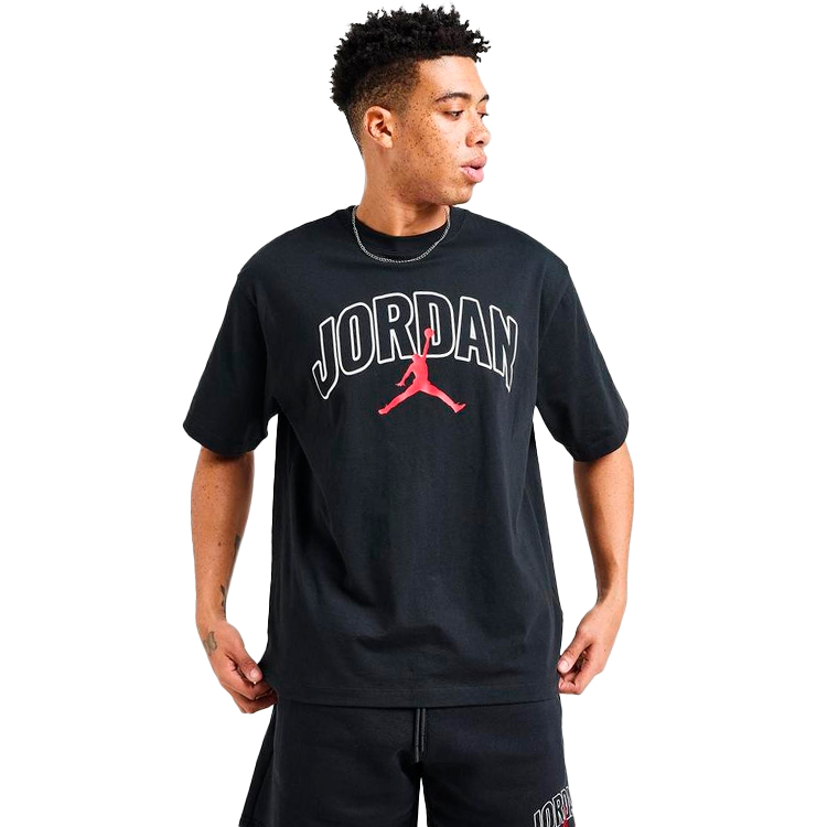 Футболка мужская Nike M J BRK ARCH JD HBR SS CREW L Черный photo 1