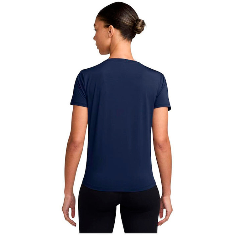 Tricou Nike W NK ONE CLASSIC DF SS TOP WT L Albastru Femei photo 2