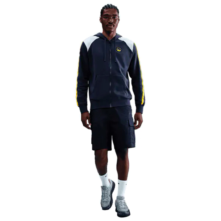Hanorac pt bărbați Nike M NSW CS HOODY FLC BB S Albastru photo 4