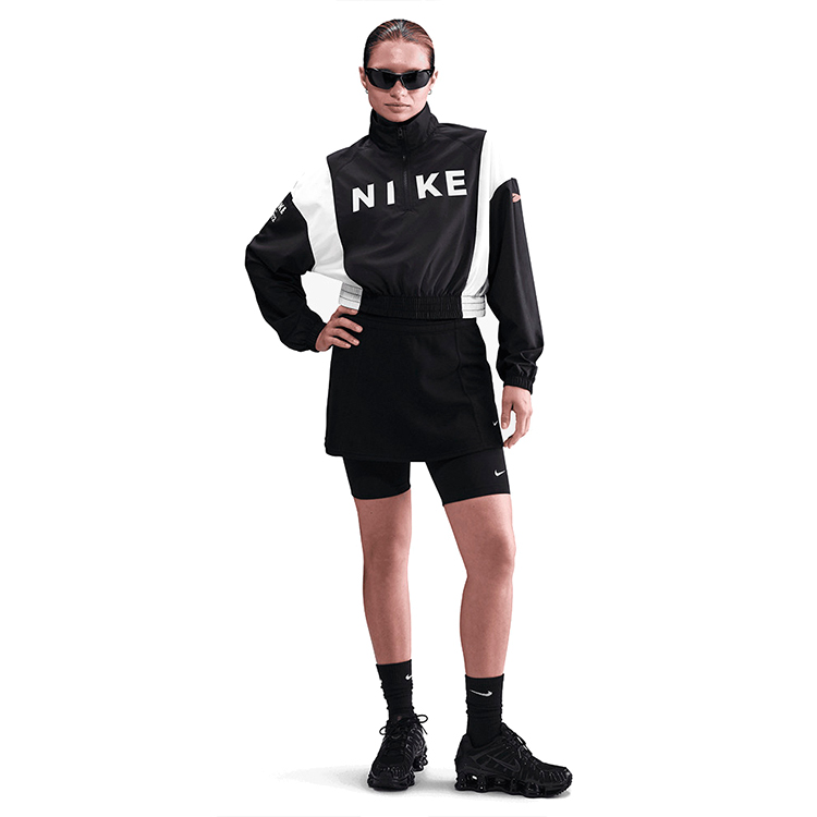 Jacheta Nike W NSW CLSSC WVN REMIX LTWT PO M Negru Femei photo 3