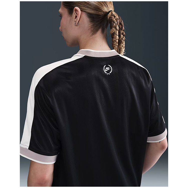 Tricou Nike W NSW V NECK JERSEY S Negru Femei photo 4
