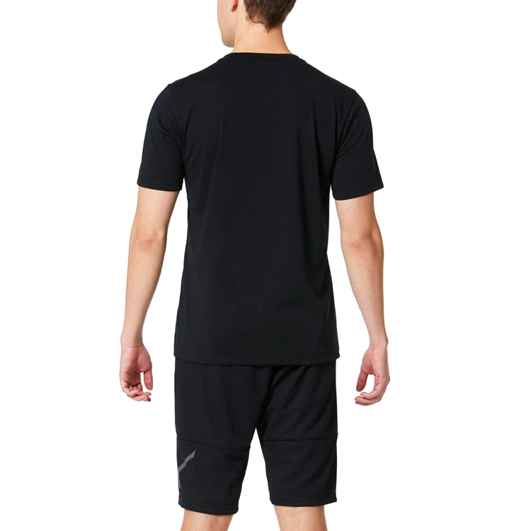 Tricou bărbătesc Mizuno Drylite Tee Mens L Negru photo 3
