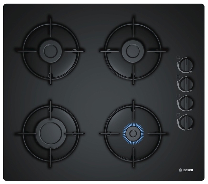 Plita cu gaz incorporabila Bosch POP6B6B10 photo Plita cu gaz incorporabila Bosch POP6B6B10 photo