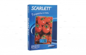 Кухонные весы Scarlett SC-KS57P10, 10 кг, Красный thumbnav 3
