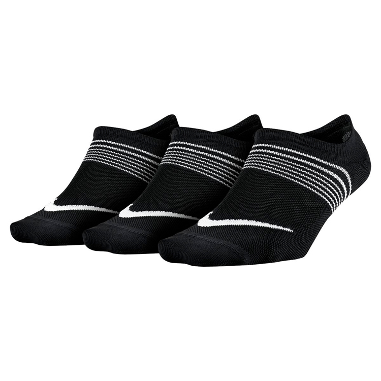 Sosete Nike W EVERYDAY PLUS LTWT FOOT 3PR Negru-alb photo 2