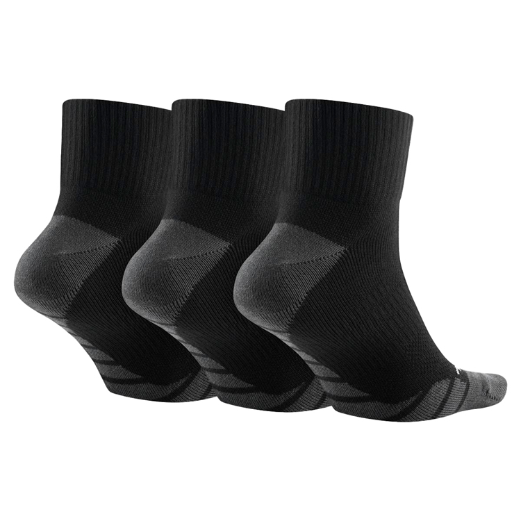 Sosete Unisex Nike U NK DRY LTWT QTR 3PR L Negru photo 2