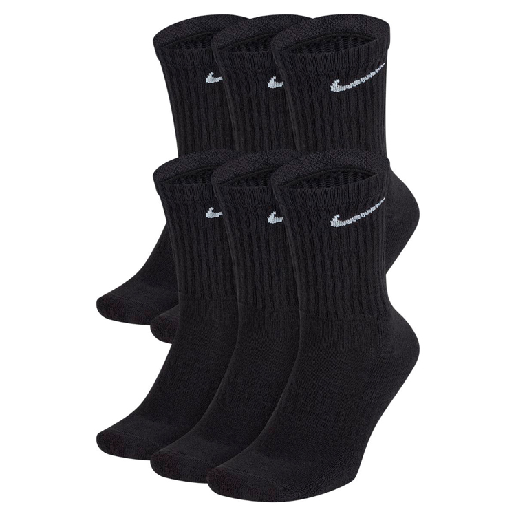 Носки Мужской Nike EVERYDAY CUSH CREW 6PR-BD M Черный photo 1 Носки Мужской Nike EVERYDAY CUSH CREW 6PR-BD M Черный photo 1