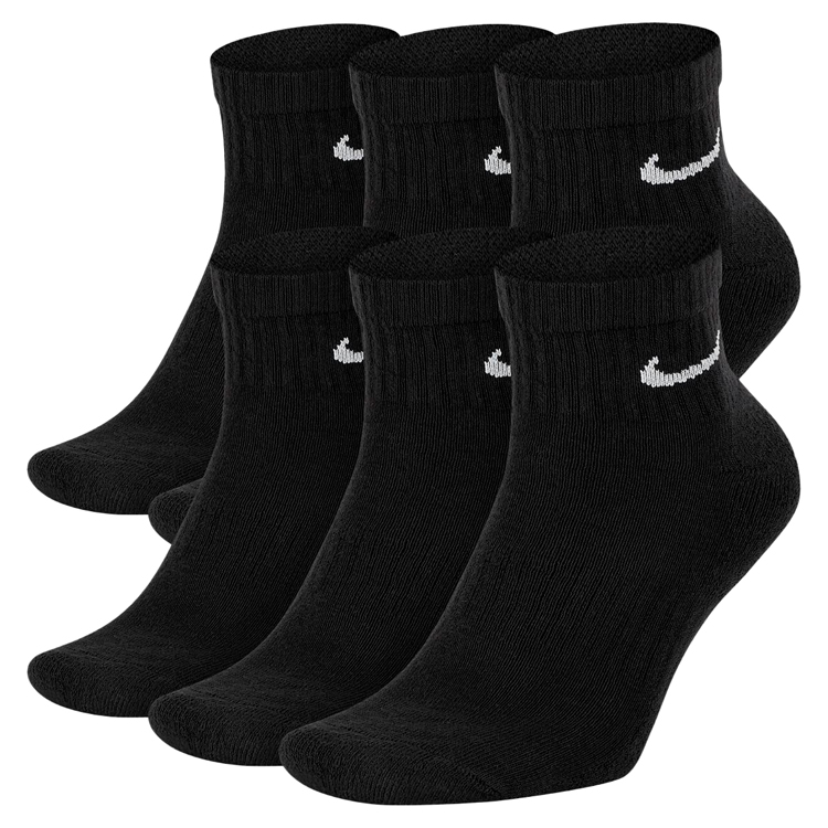 Носки Унисекс Nike U NK EVERYDAY CUSH ANKL 6PR-BD L Черный photo 1 Носки Унисекс Nike U NK EVERYDAY CUSH ANKL 6PR-BD L Черный photo 1