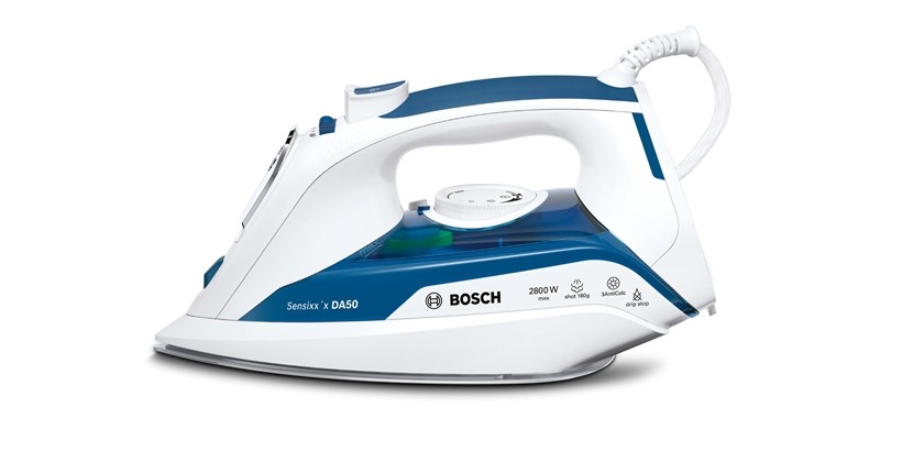 Утюг Bosch TDA5028010, 350 мл, Белый/Синий photo 