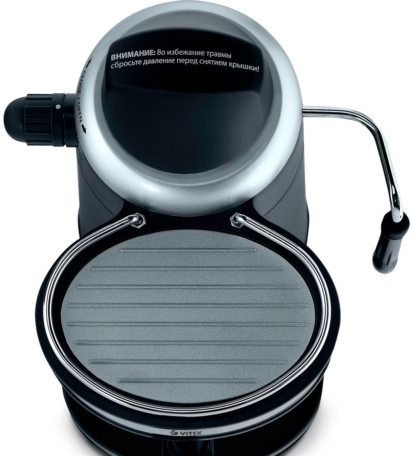 Кофеварка Vitek VT1510 / 0.24 л / Рожковая / Молотый photo 6