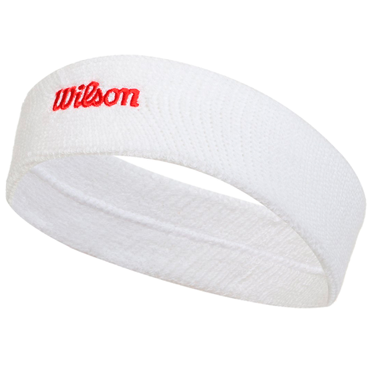 Banderolele Wilson HEADBAND WH OS Alb photo 1 Banderolele Wilson HEADBAND WH OS Alb photo 1