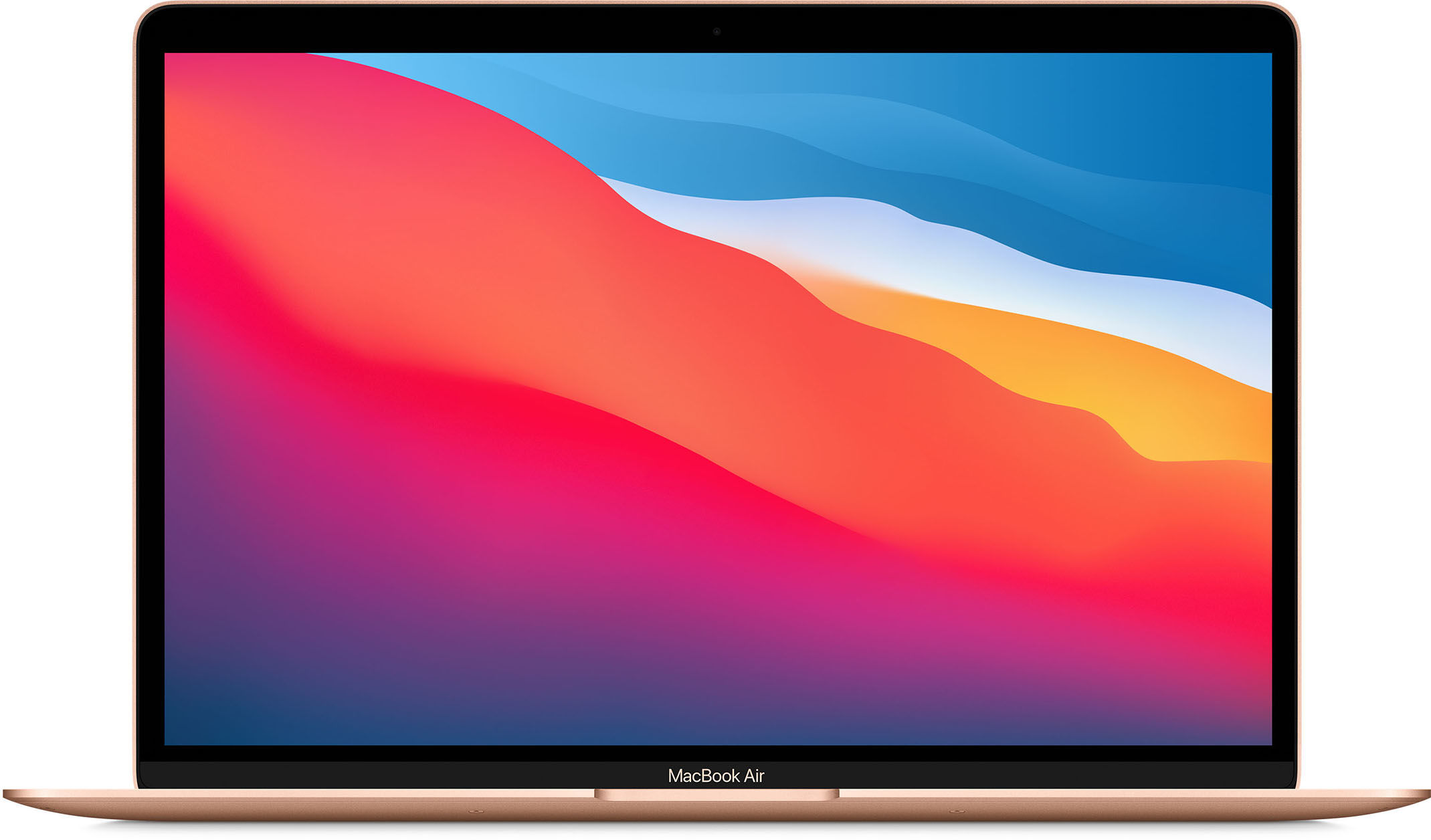 APPLE MacBook Air 13.3" M1 (2021) Gold, 16GB RAM, 256GB SSD, US Layout photo 1