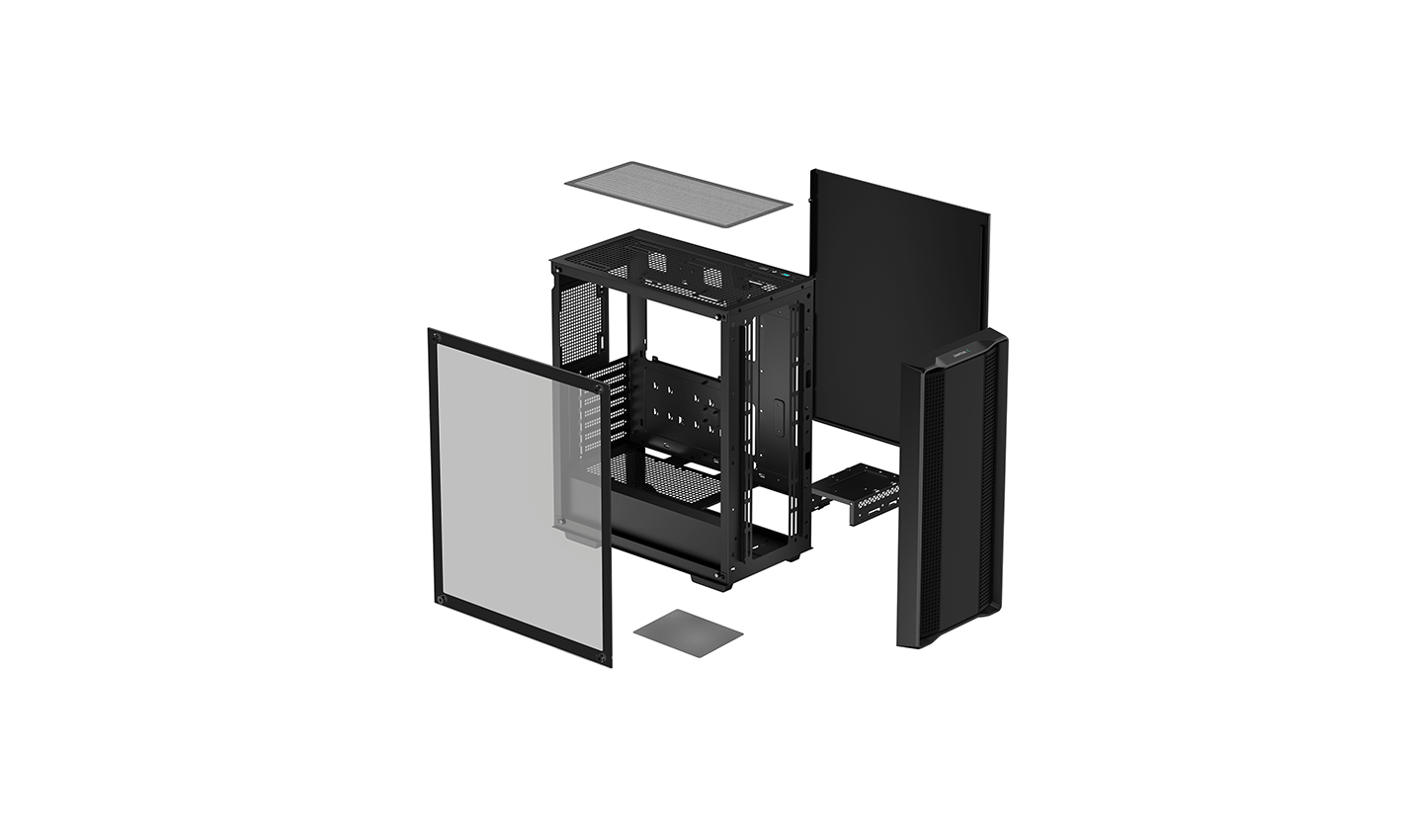 Корпус DEEPCOOL CC560 LIMITED V2 / w/oPSU / Side-Window / ATX / Black photo 9