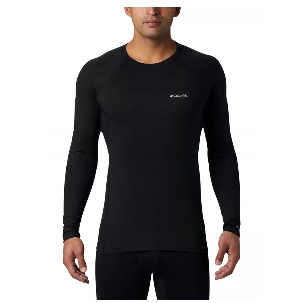 Футболка с длинным рукавом термобелье Columbia Heavyweight Stretch Long Sleeve Top S Черный Мужской photo 1