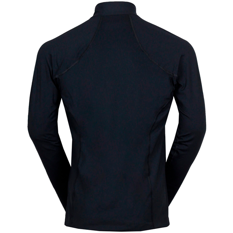 Футболка с длинным рукавом термобелье Columbia Midweight Stretch Long Sleeve Half Zip XXL Черный Мужской photo 2