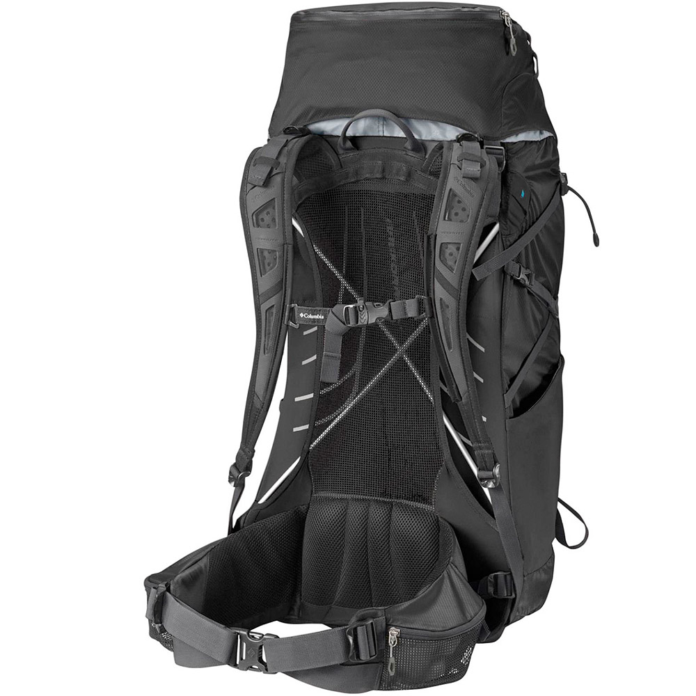 Rucsac Columbia Trail Elite 55L Backpack 1655391-011 Gri-negru photo 2