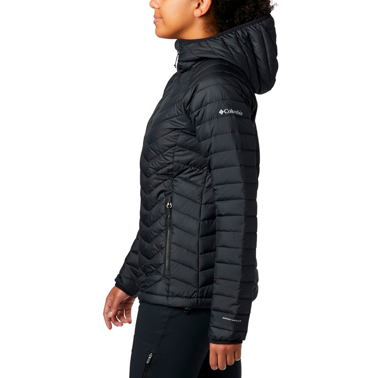 Scurta Columbia Powder Lite Hooded Jacket XS Negru Femei photo 2
