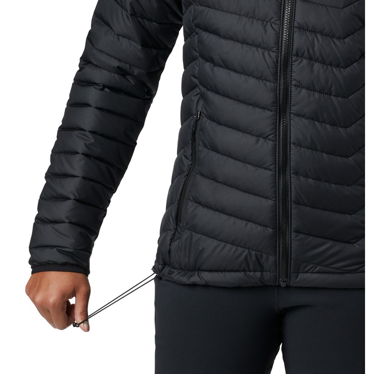 Scurta Columbia Powder Lite Hooded Jacket XS Negru Femei photo 5