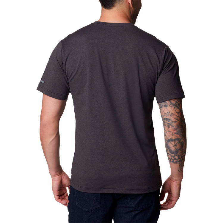 Tricou bărbătesc Columbia Tech Trail Front Graphic SS Tee S Negru photo 3