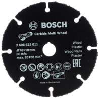 Твердосплавный диск Bosch Multi wheel 76 mm, 2608623011 thumbnav 1