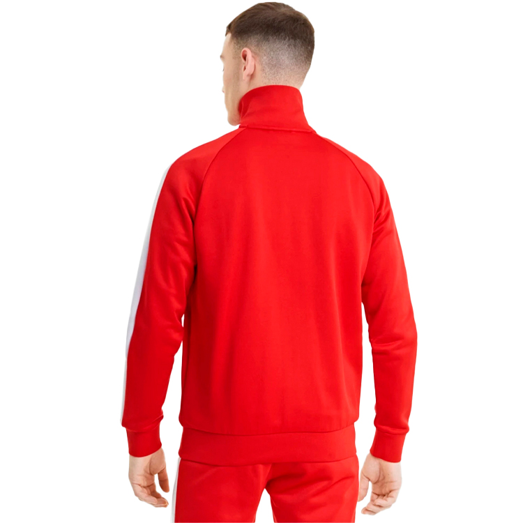 Hanorac pt bărbați Puma Iconic T7 Track Jacket PT M Rosu photo 4