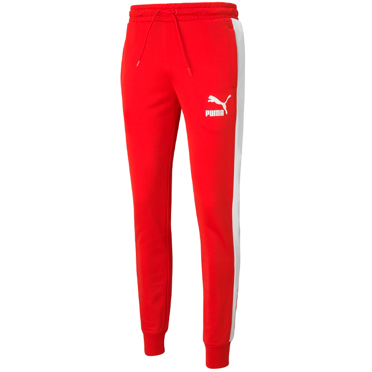 Брюки Puma Iconic T7 Track Pants PT M Красный Мужской photo 1 Брюки Puma Iconic T7 Track Pants PT M Красный Мужской photo 1
