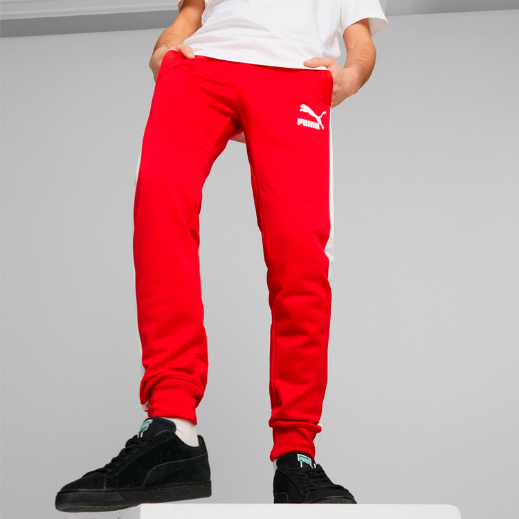 Брюки Puma Iconic T7 Track Pants PT M Красный Мужской photo 5