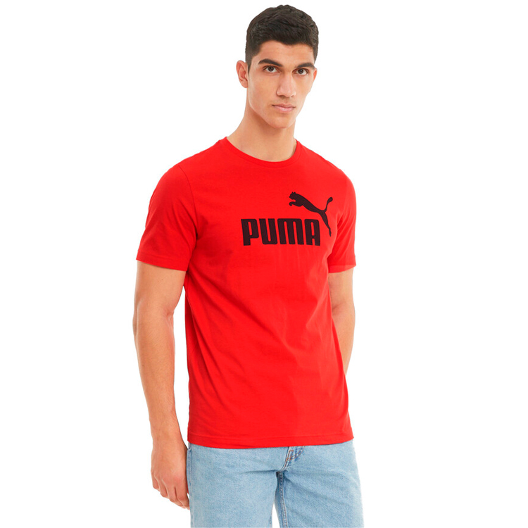 Футболка мужская Puma ESS Logo Tee S Красный photo 2